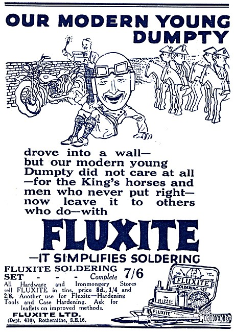 Fluxite Solder & Soldering Accessories                           