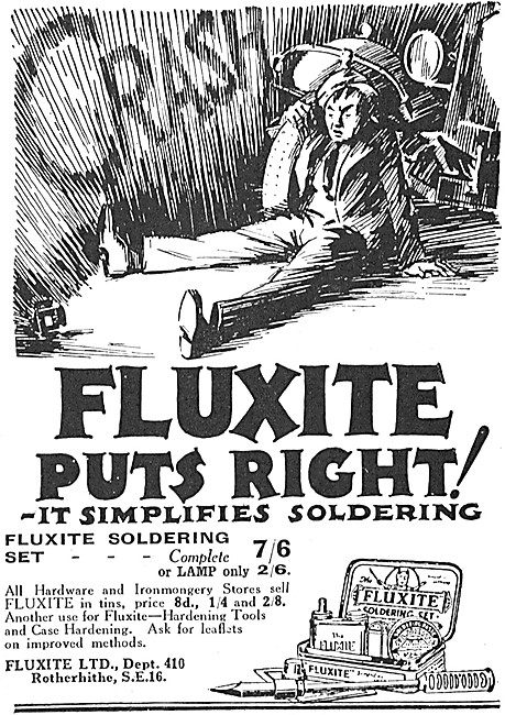 Fluxite Solder & Soldering Accessories                           