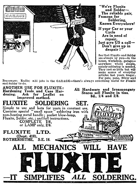 Fluxite Soldering Accessories                                    