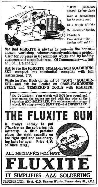 Fluxite Solder & Soldering Accessories - Fluxite Solder Gun      