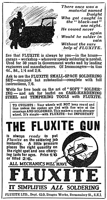 Fluxite Solder & Soldering Accessories - The Fluxite Solder Gun  