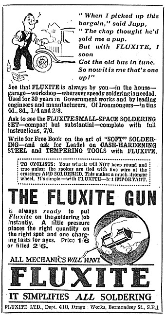 Fluxite Solder & Soldering Accessories                           