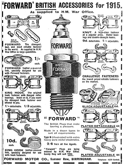 Forward Belt Fasteners & Accessories                             