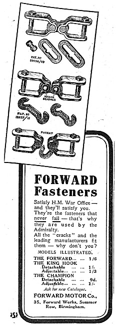 1917 Forward Belts & Fasteners                                   
