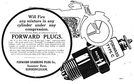Forward Spark Plugs 1920 Adevert                                 