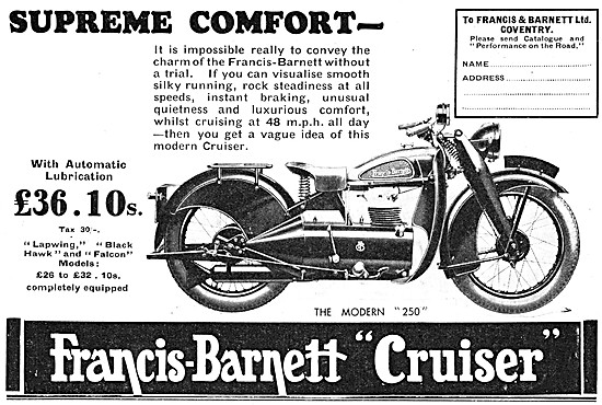 Francis-Barnett Cruiser                                          