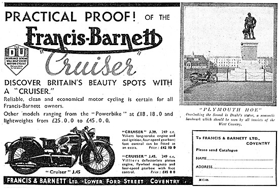 Francis-Barnett Cruiser J.45                                     