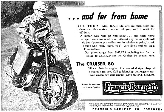 Francis-Barnett Cruiser 80 250 cc                                