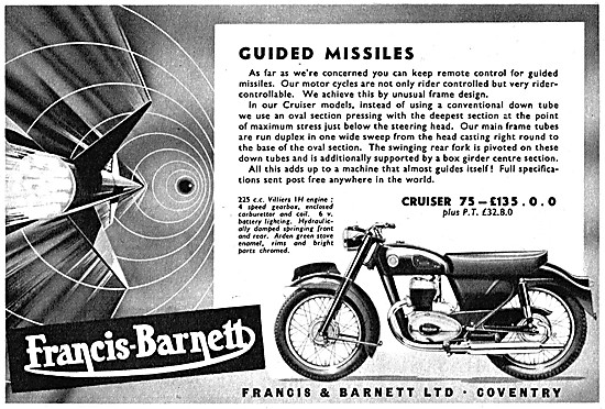 Francis-Barnett Cruiser 75 225 cc                                