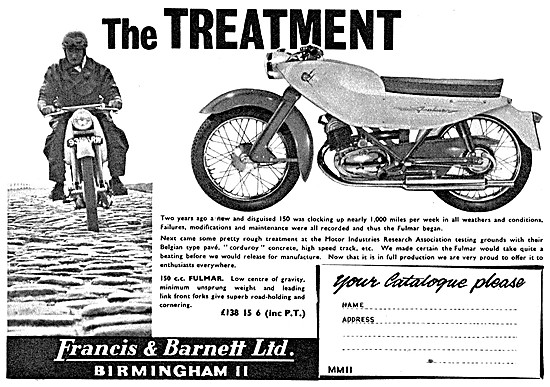 Francis-Barnett Fulmar 150cc                                     