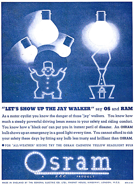 G.E.C. Osram Light Bulbs                                         