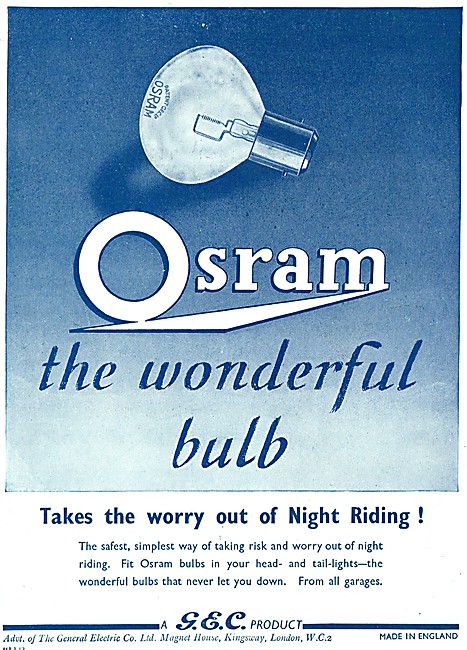 GEC Osram Light Bulbs                                            