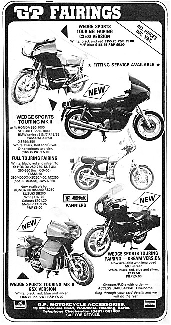 GP Motorcycle Fairings                                           