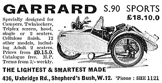 Garrard S.90 Sports Sidecar                                      