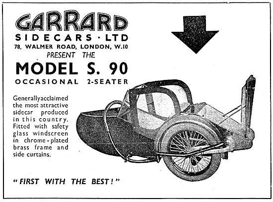 Garrard S.90 Sidecar                                             