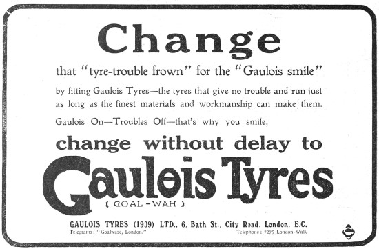 Gaulois Motor Cycle Tyres                                        