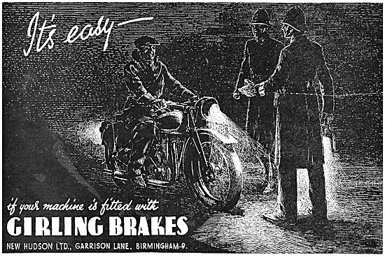 Girling Motor Cycle Brakes                                       