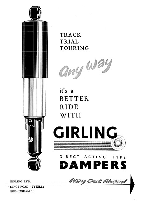 Girling Suspension Units - Girling Dampers                       