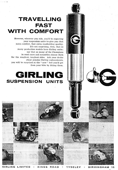 Girling Suspension Units - Girling Shock Absorbers               