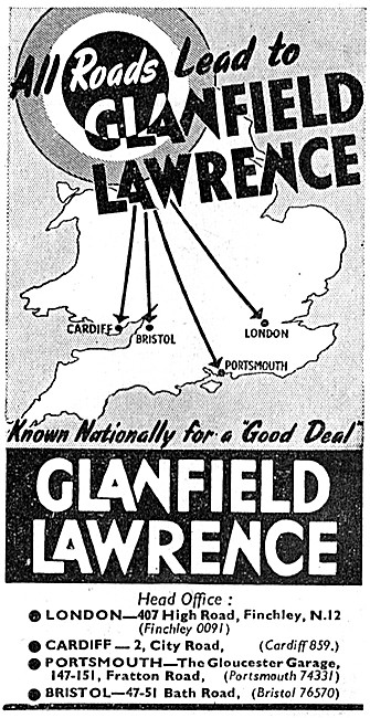 Glanfield Lawrence Motor Cycle, Moped ,Scooter & 3 Wheeler Sales 