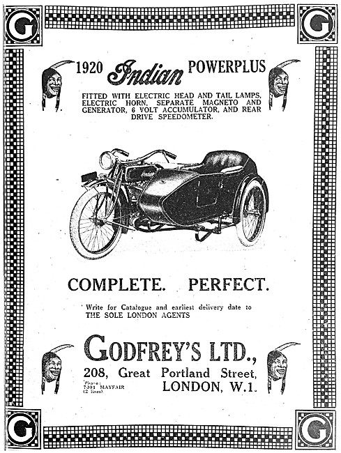 Godfreys Great Portland St Motor Cycle Sales & Service           