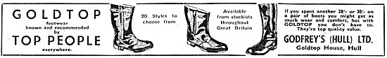 Godfreys Goldtop Motorcycle Boots 1062 Styles                    
