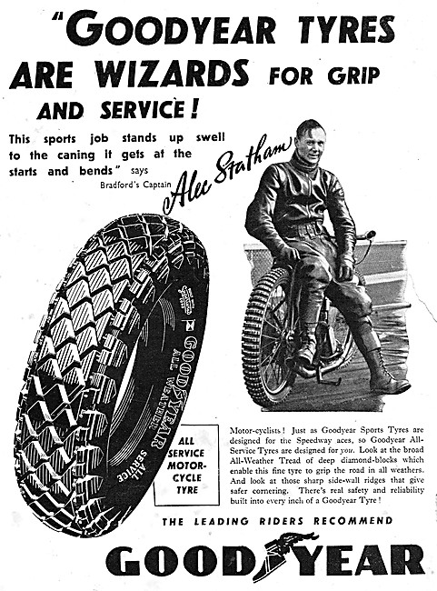 Goodyear Motor Cycles Tyres                                      