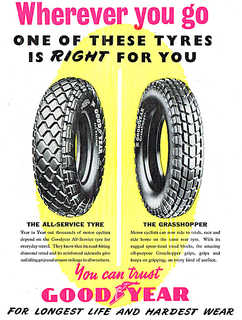 Goodyear All-Service Tyres - Goodyear Grasshopper Tyres          