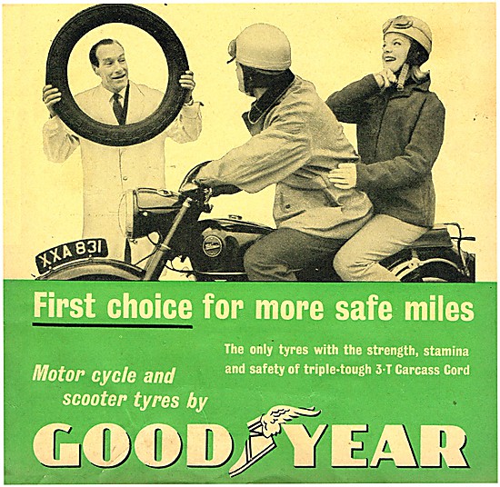 Goodyear Motor Cycle & Scooter Tyres                             