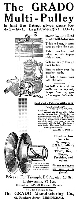 Grado Multi-Pulley - Grado Gears                                 