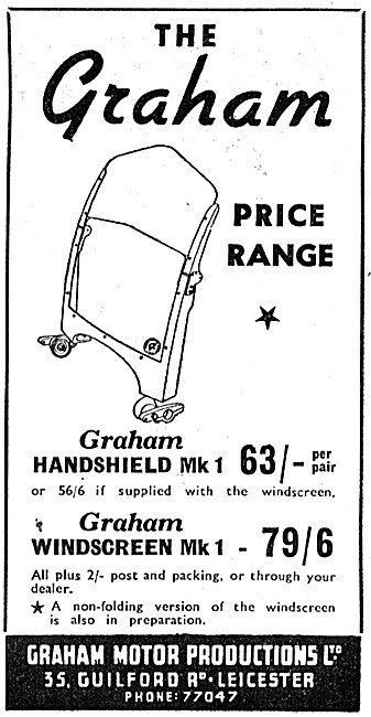 Graham Windscreen Mk 1                                           