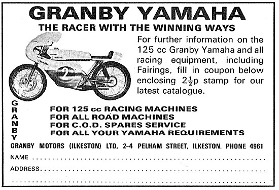 Granby Yamaha - Granby Yamaha 125cc Racer                        