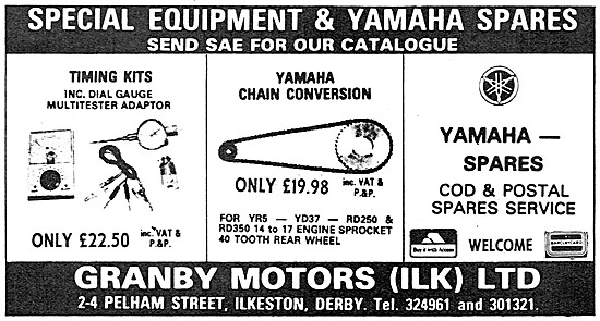 Granby Motors Yamaha Performance Parts                           