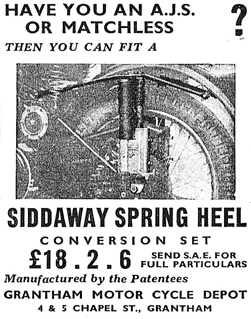 Grantham Spring Heel Siddaway Spring Heel Conversion Set         