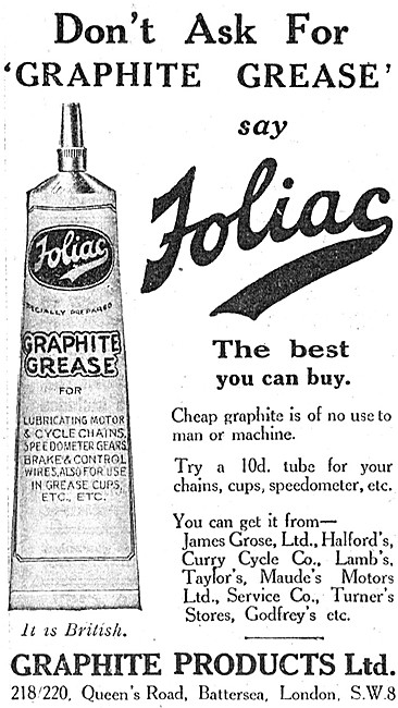 Foliac Graphite Grease                                           