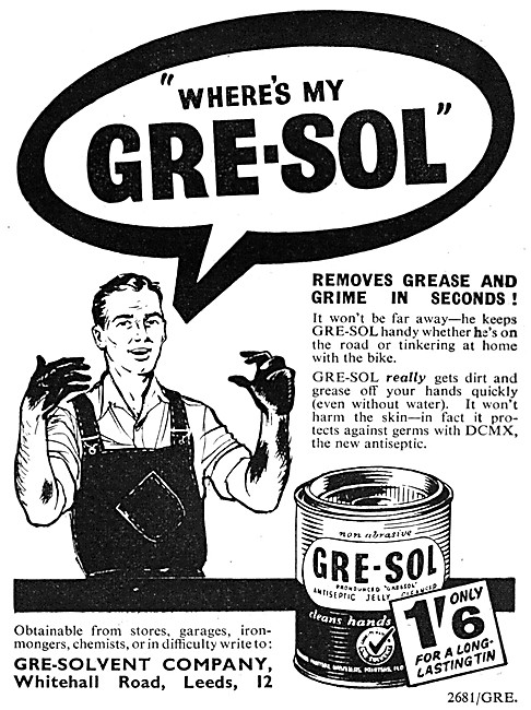 Gre-Solvent Hand Cleanser - Gre-Sol                              