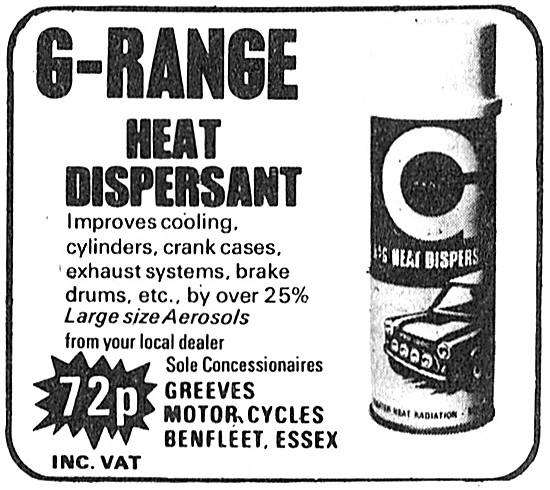 Greeves G-Range Heat Dispersant                                  