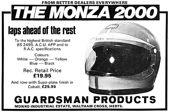 Guardsman Monza 2000 Helmet                                      