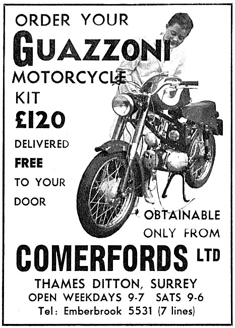 Guazzoni Motor Cycles - Comerfords                               