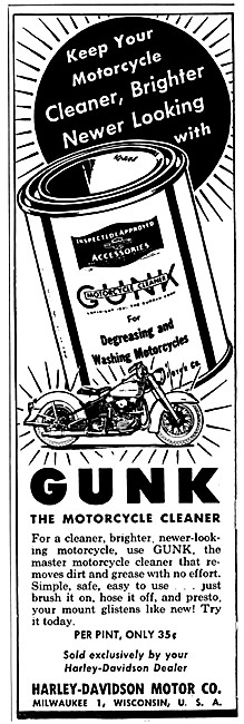 Gunk Motorcycle Cleaner                                          