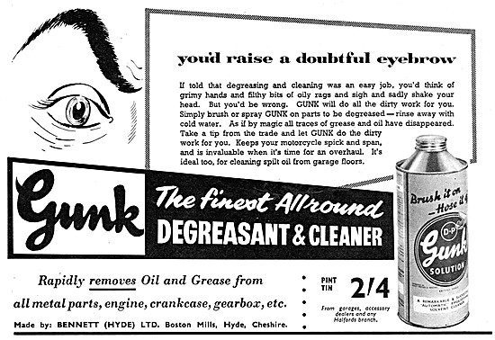 Gunk Degreasant & Cleaning Fluid                                 