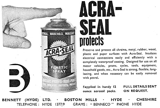 Acra-Seal Protective Plastic Spray                               