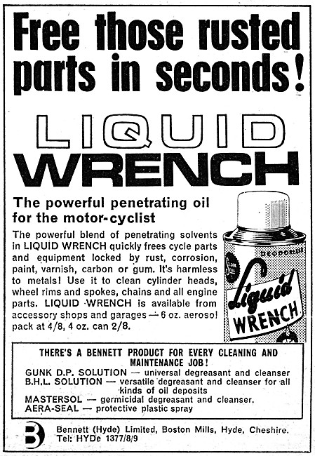 Bennett Liquid Wrench Penetrating Oil                            