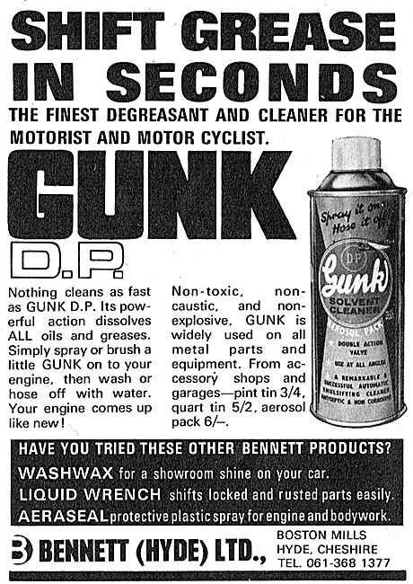 Gunk Degreasant & Engine Cleaning Fluid                          