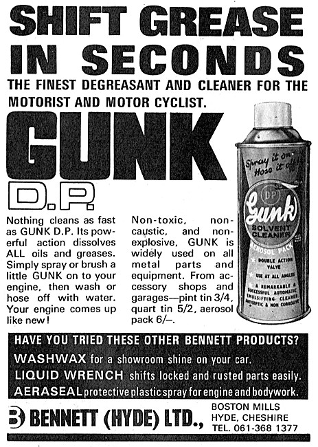 Gunk Degreasant & Cleaning Fluid                                 