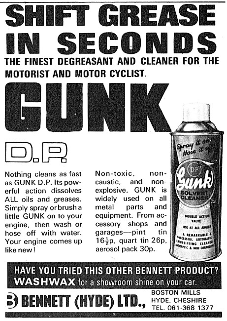 Gunk Degreasant & Cleaner Fluid - Gunk Washwax                   