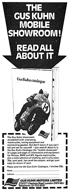 Gus Kuhn Motorcycle Performance Parts & Accessories              