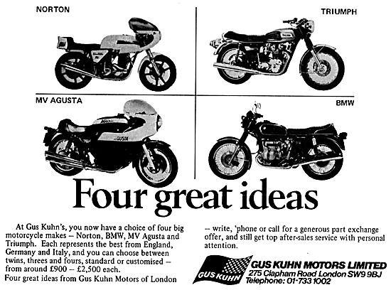 Gus Kuhn Motorcycle Parts & Accessories                          