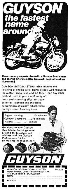 Guyson Beadblaster 1975                                          