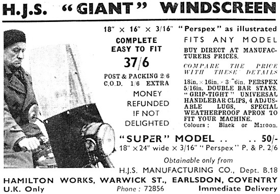 HJS Giant Windscreen                                             